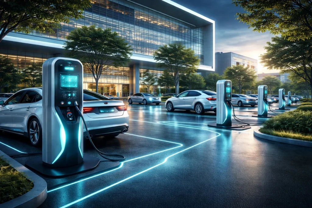 Workplace EV charging solutions