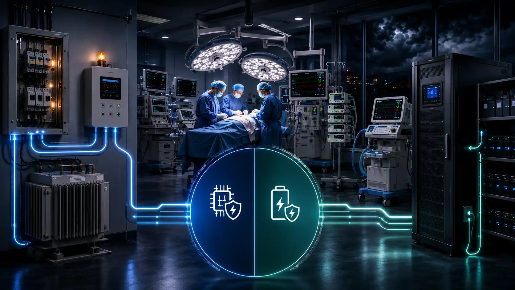 IPS vs UPS: Key Differences for Hospitals