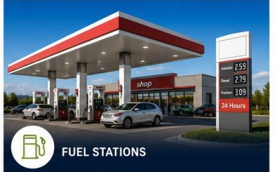 fuel station